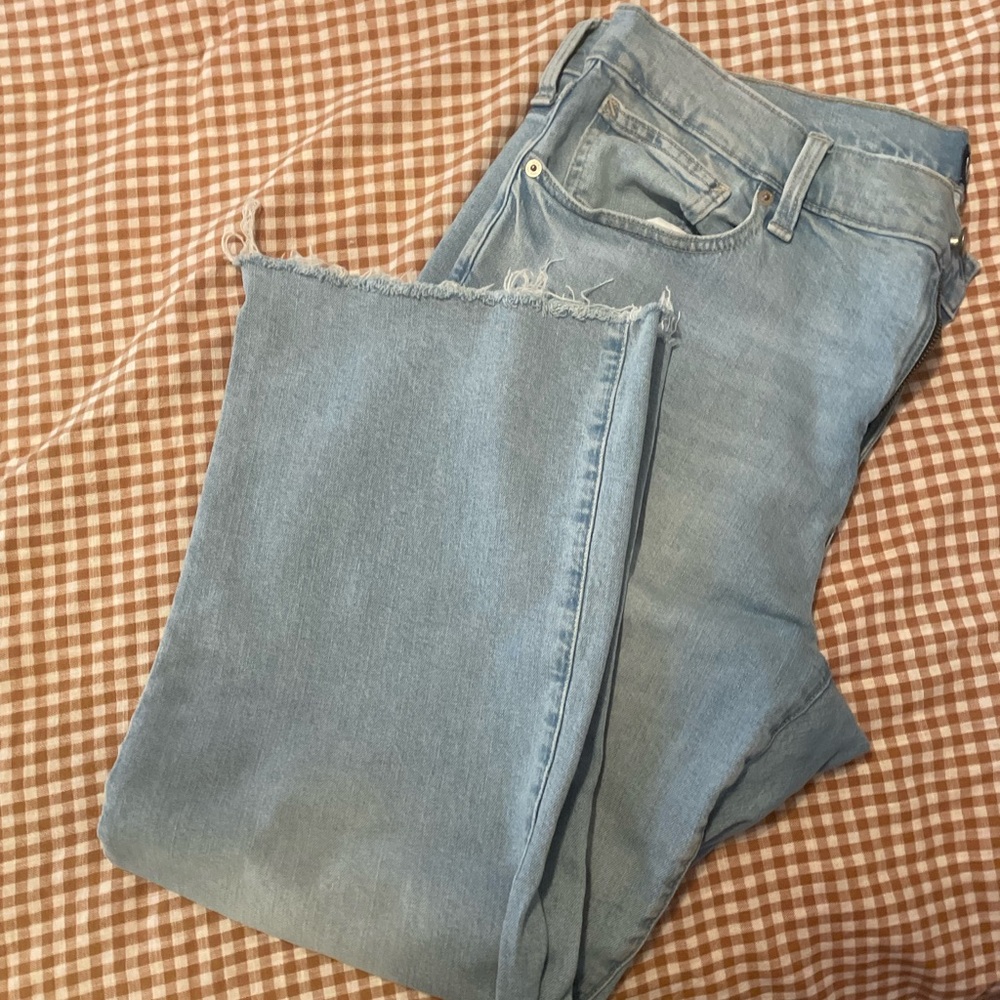 Lot of 2 Gap kick fit jeans